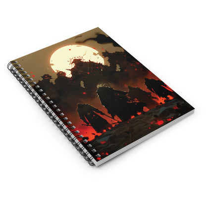 Heroes vs. Villains Spiral Notebook - Ruled Line