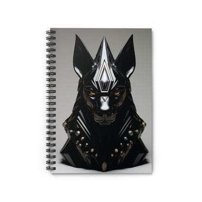 Pangram Sphinx Spiral Notebook - Ruled Line