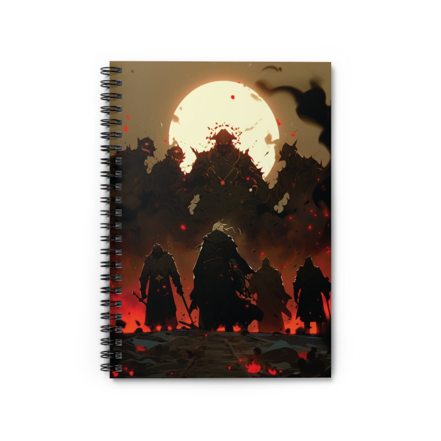 Heroes vs. Villains Spiral Notebook - Ruled Line