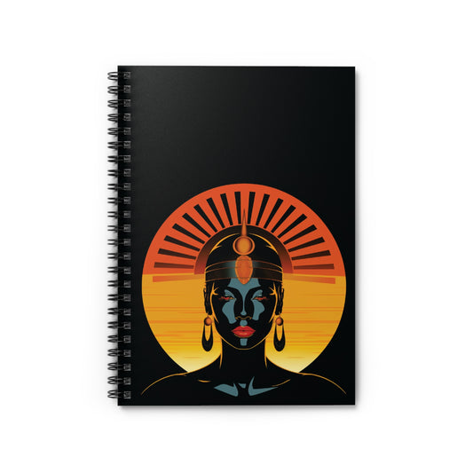 Daughter of the Sun Spiral Notebook - Ruled Line