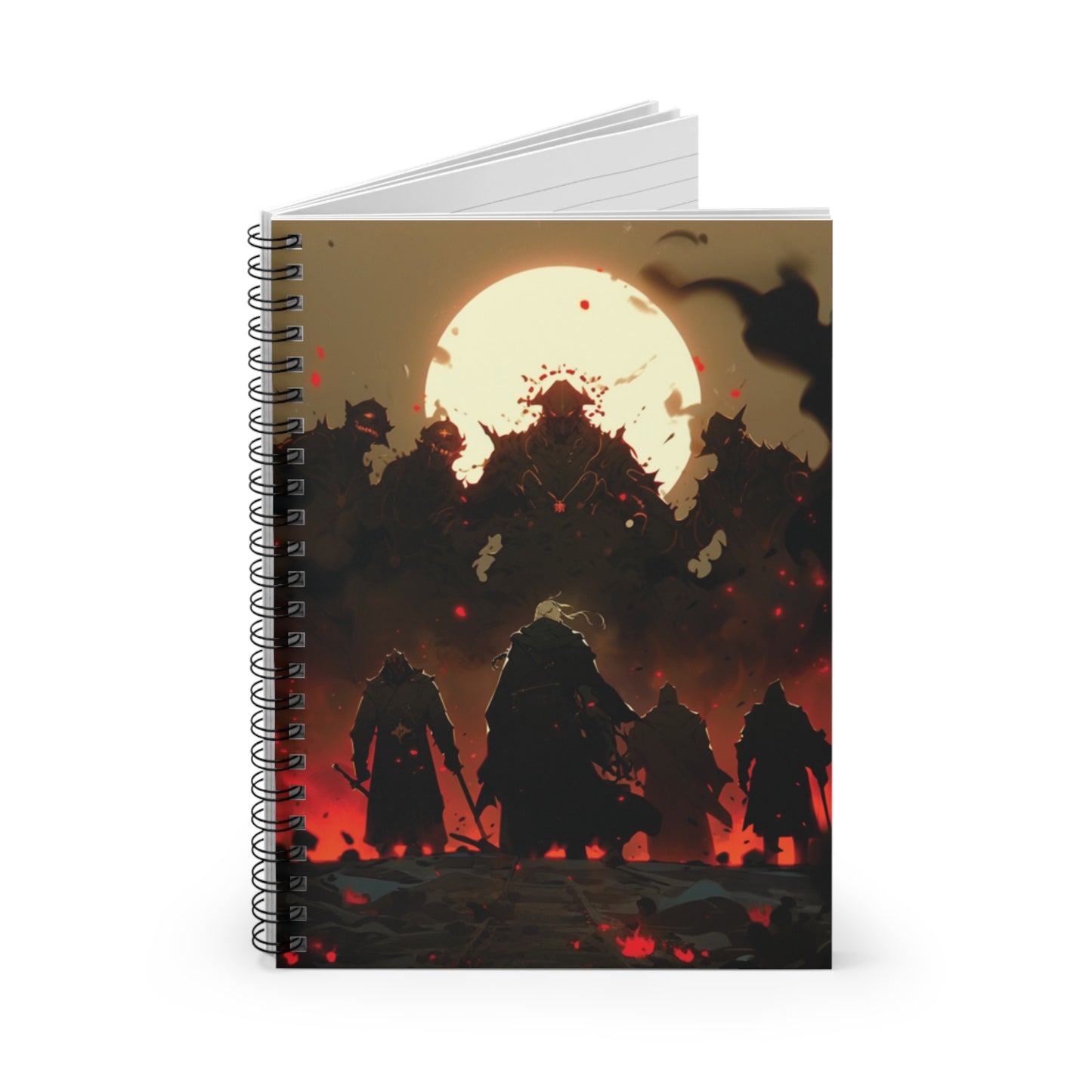 Heroes vs. Villains Spiral Notebook - Ruled Line