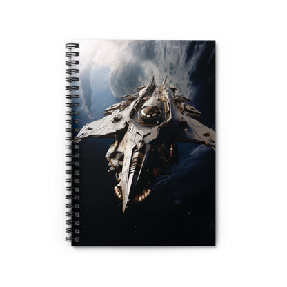 Starship Spiral Notebook - Ruled Line